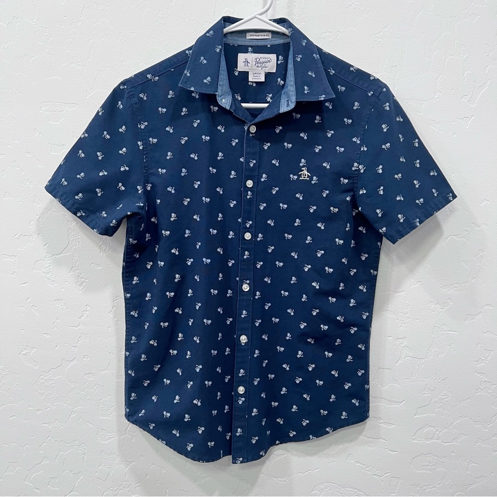 Original Penguin Bicycle Button Up